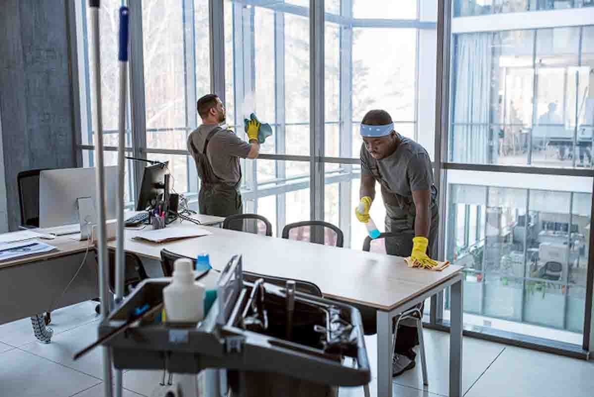 Professional office and property environment